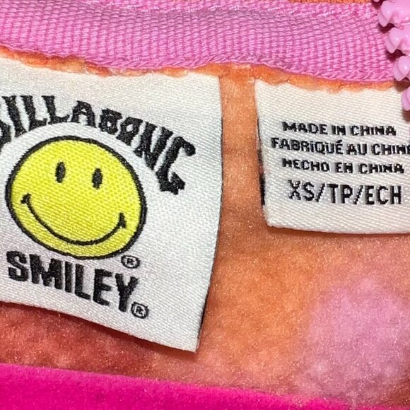 BILLABONG X SMILEY Cozy Smiles Fleece Hoodie - Picture 12 of 12